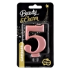 Świeczka urodzinowa cyfra 5 ROSE GOLD